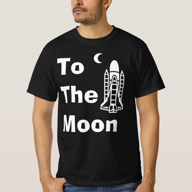 Camiseta To The Moon (Anverso)