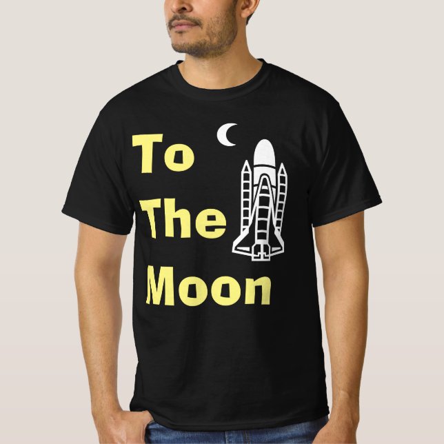 Camiseta To The Moon (Anverso)