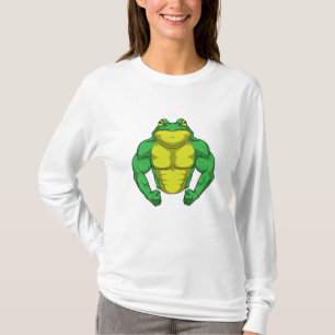 Camiseta Toad as Bodybuilder con músculos grandes
