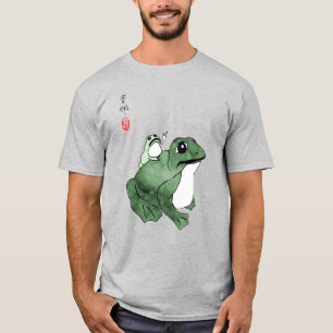Camiseta Toad de rana japonesa grande del siglo XIX