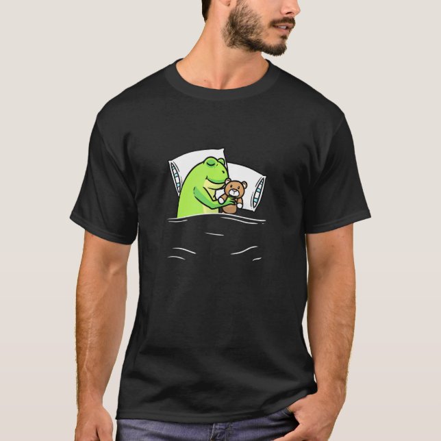 Camiseta Toad Pajama Herpetólogo de Frog Official Sleeping (Anverso)