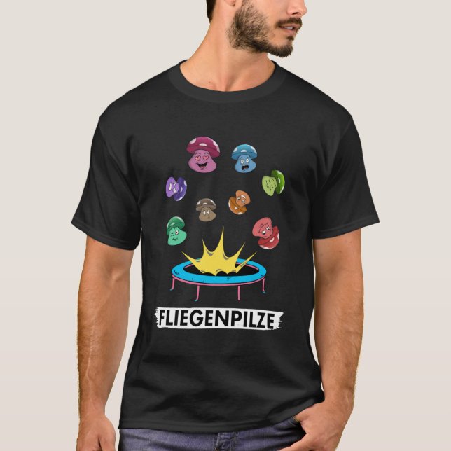 Camiseta Toadstool - Colector de hongos Esponja de hongos (Anverso)
