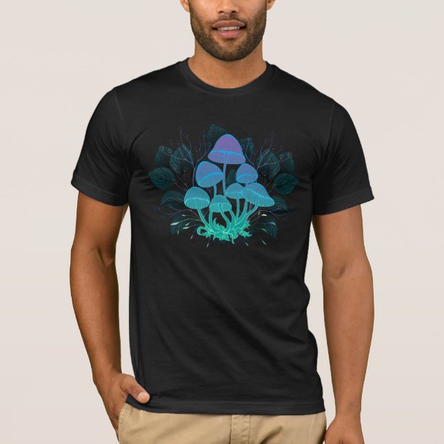 Camiseta Toadstools en Bushes (Anverso)