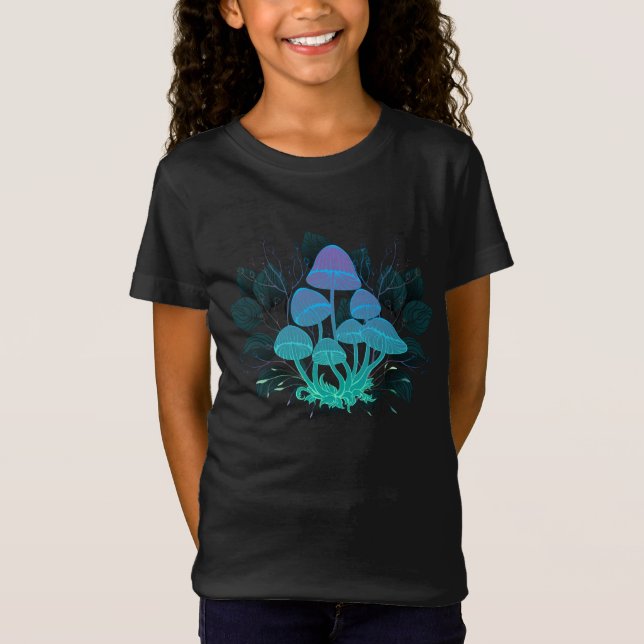 Camiseta Toadstools en Bushes (Anverso)