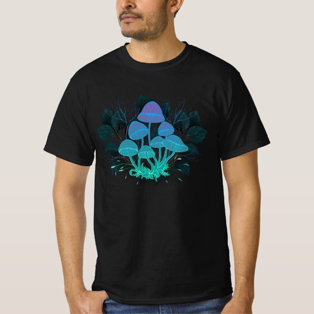 Camiseta Toadstools en Bushes (Anverso)