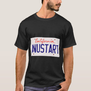 Camiseta Tobias Funke Anustart Una Nueva Placa de Matrícula
