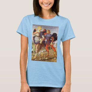 Camiseta Tobías y el ángel por Andrea del Verrocchio