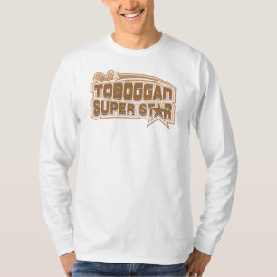 Camiseta ToboGan Superestrella Novedad Deportes de Invierno
