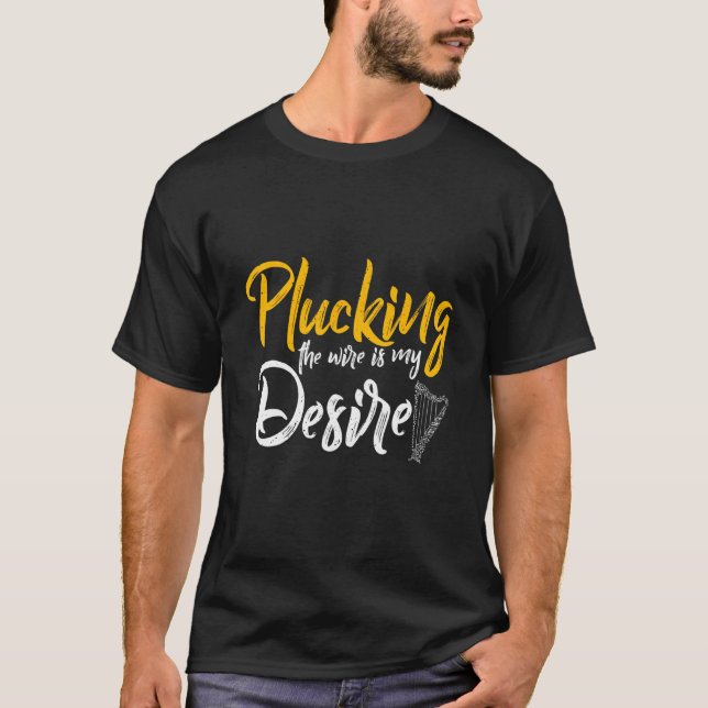 Camiseta Toca el arpa 1 (Anverso)