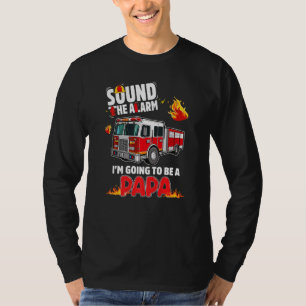 Camiseta Toca la alarma Papá va a ser un bebé revelación lu