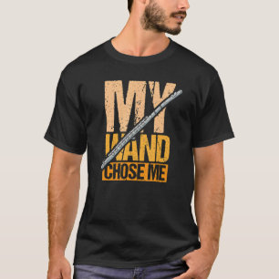 Camiseta Toca la Flauta Mi Varita Me Eligió Diseño