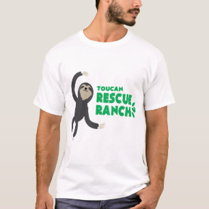 Camiseta tocada con la punta del pie tres