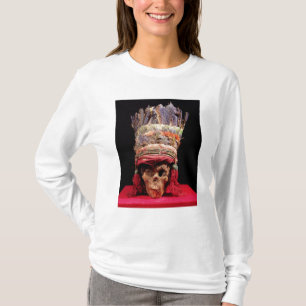 Camiseta Tocado emplumado en un cráneo, de Perú
