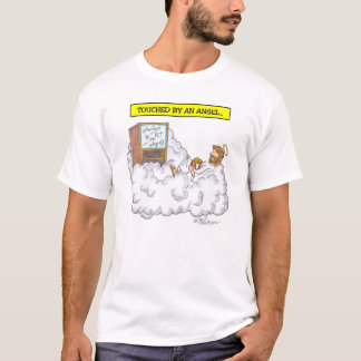 Camiseta "Tocado por un ángel "