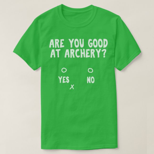 Camiseta Tocador de tiro al arco 1 (Diseño del anverso)