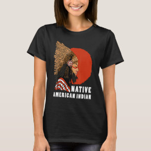 Camiseta Tocados indígenas indios nativos americanos indios