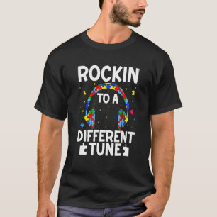 Camiseta Tocando Al Compás De Un Tono Diferente Para El Aut