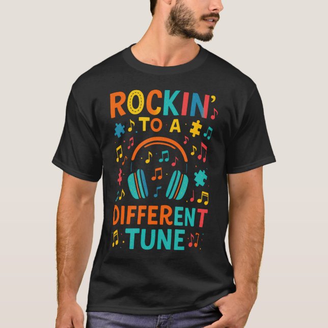 Camiseta Tocando al Ritmo de una Canción Diferente - Concie (Anverso)