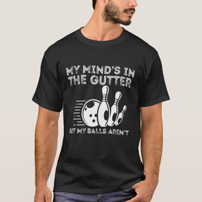 Camiseta Tocando mi mente está en la alcantarilla, pero mis (Anverso)