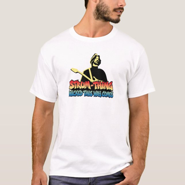 CAMISETA TOCAR COSA MALVADA SE ACERCA (Anverso)