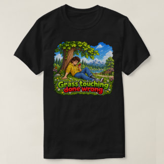 Camiseta Tocar hierba hecho mal