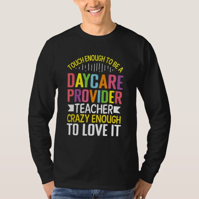 Camiseta Tocar lo suficiente para ser maestro proveedor de  (Anverso)