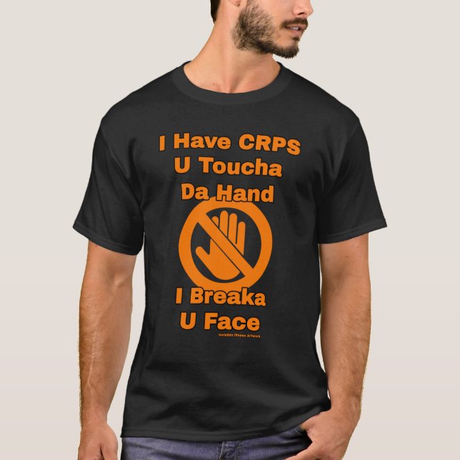 Camiseta Tocas la mano...CRPS (Anverso)