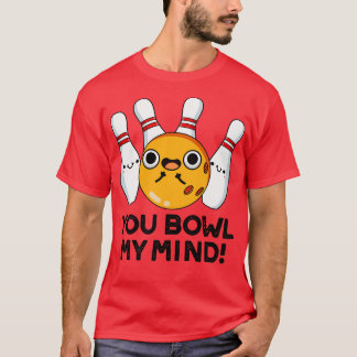 Camiseta Tocas mi mente graciosa bolera 1
