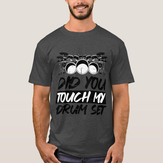 Camiseta Tocaste Mi Conjunto de Tambores (Anverso)