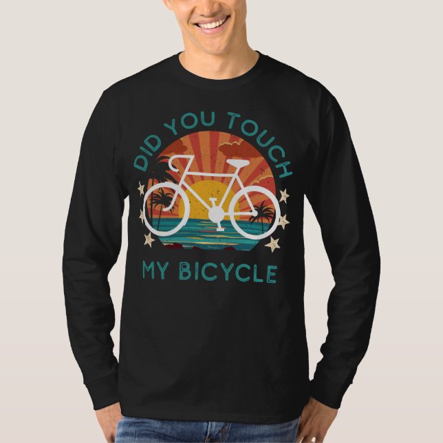 Camiseta Tocaste Mi Tee De Bicicleta - Jugativo C (Anverso)