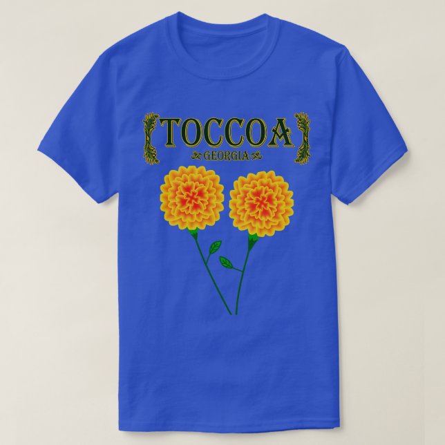 Camiseta Toccoa Georgia TShirt 1 (Diseño del anverso)