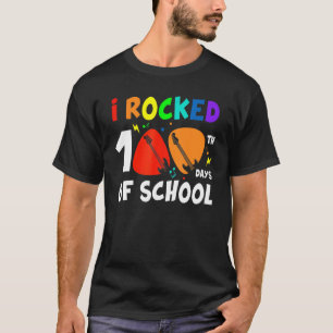Camiseta Tocé 100 Días De Música De Guitarra En La Escuela 