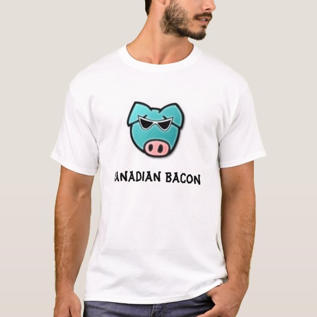 Camiseta Tocino canadiense, tocino canadiense (Anverso)