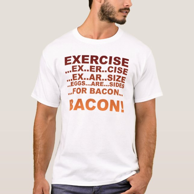 Camiseta Tocino del ejercicio (Anverso)