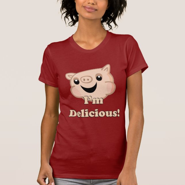 Camiseta Tocino delicioso (Anverso)