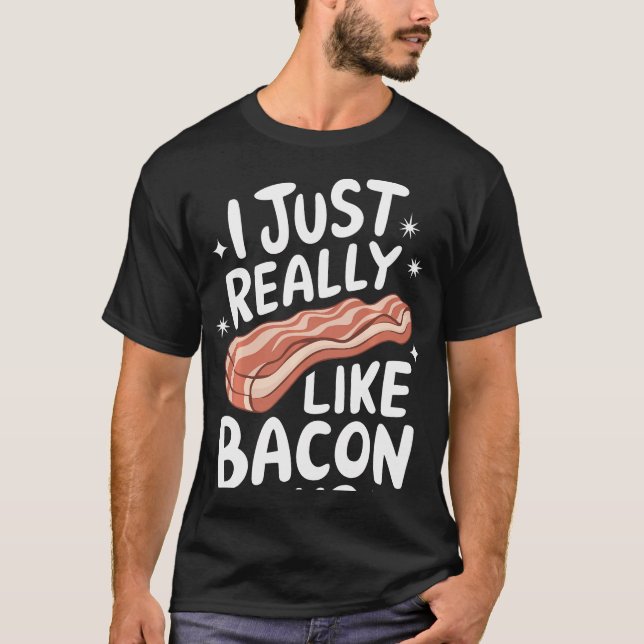 Camiseta Tocino Me Gusta Mucho El Tocino (Anverso)