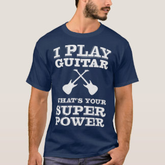 Camiseta Toco guitarra cuál es tu guitarrista superpoderoso