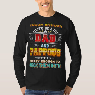 Camiseta Toco Suficiente Para Ser Un Papá Y La Roca Loca Pa