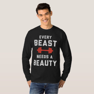 Camiseta Toda bestia necesita una bella