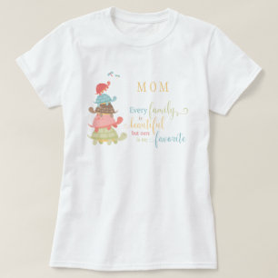 Camiseta Toda familia es una tipografía hermosa