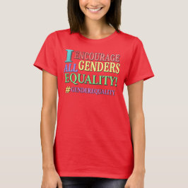 Camiseta "TODA IGUALDAD DE GÉNERO" Diseño Cuto. ¡Hazte con 