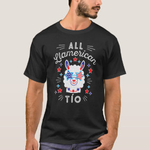 Camiseta Toda la bandera del 4 de julio español Tio Bro Lla