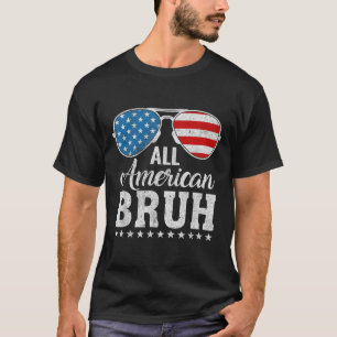 Camiseta Toda la familia norteamericana de Bruh Matching Pa