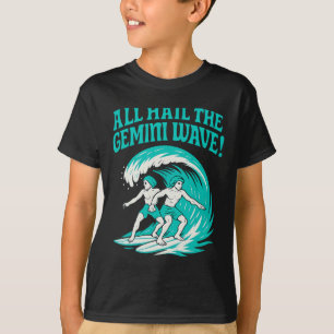 Camiseta Toda la gloria a la ola de Géminis Astrología Zodi