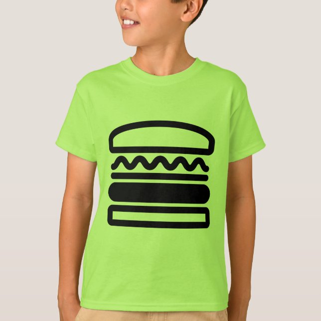 Camiseta Toda la hamburguesa de carnes (Anverso)