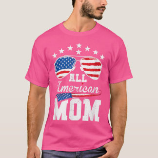 Camiseta Toda la mamá norteamericana 4 de julio familia coi