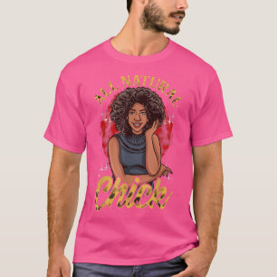 Camiseta Toda la naturaleza afroamericana del pelo natural