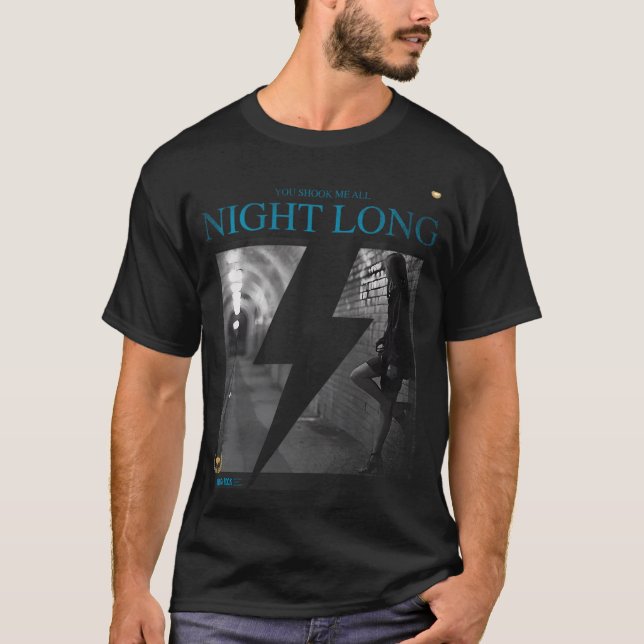 Camiseta Toda la noche (Anverso)
