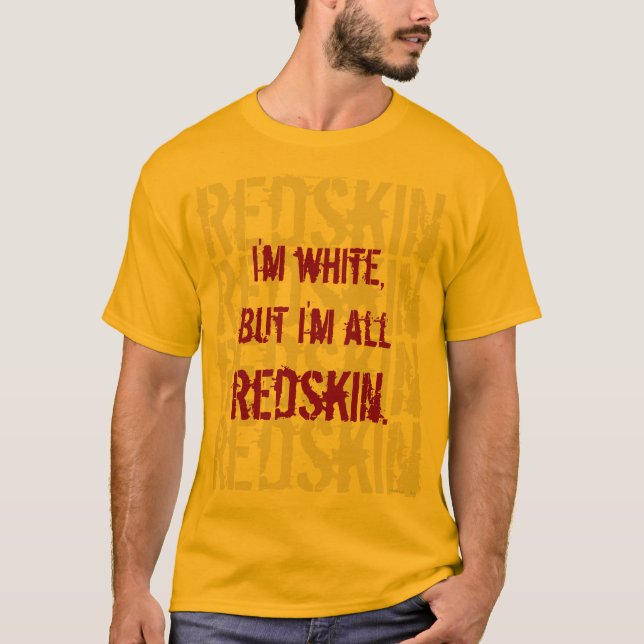 CAMISETA TODA LA PIEL ROJA (Anverso)