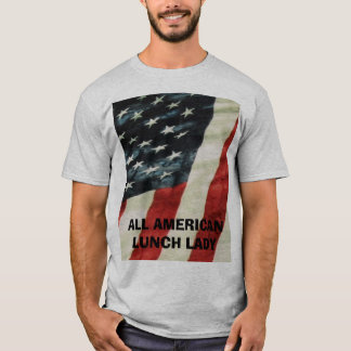 CAMISETA TODA LA SEÑORA AMERICANA DEL ALMUERZO